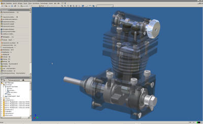 4-Takt-Motor 15ccm