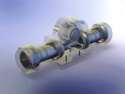 pneumatischer Drehantrieb